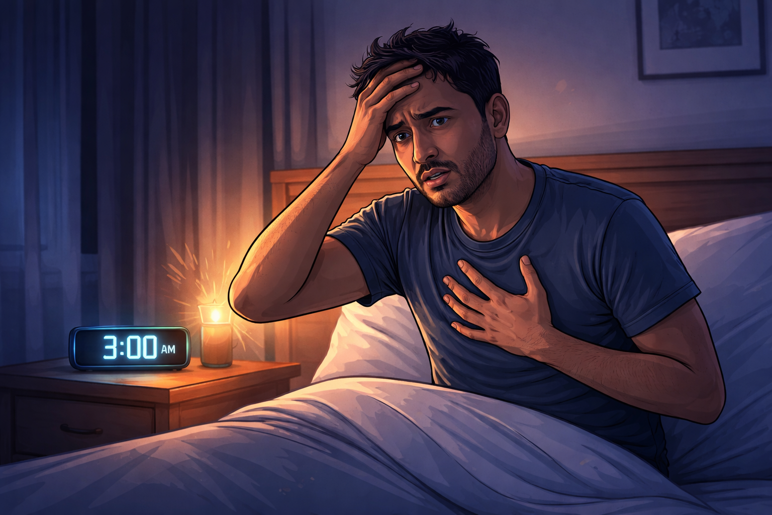 panic attack at night